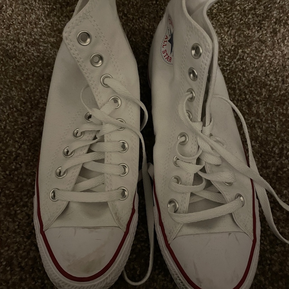 White High Top Converse